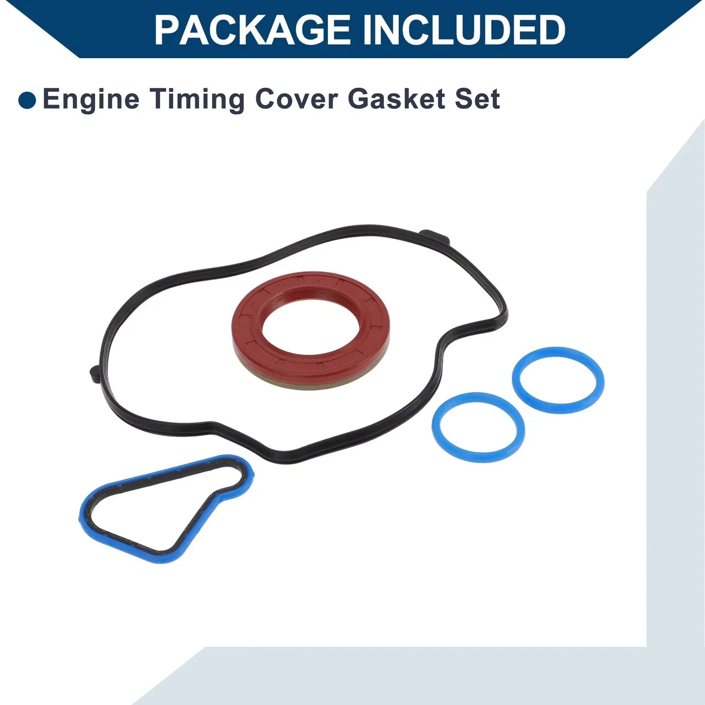 Engine Timing Cover Gasket Set for Dodge Durango 3.7L 4.7L (2003-2009)