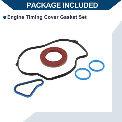 Engine Timing Cover Gasket Set for Dodge Durango 3.7L 4.7L (2003-2009)
