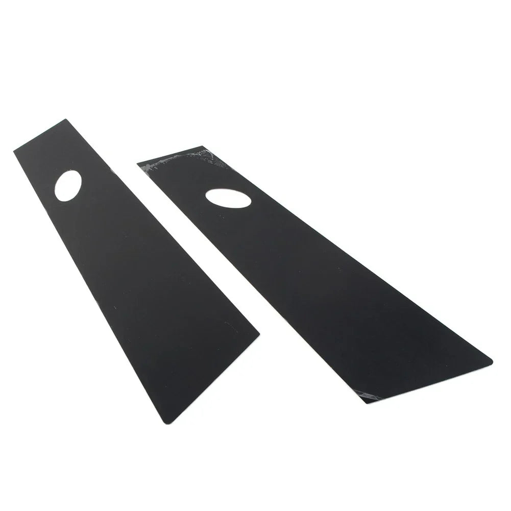 Bright Black Door Window Pillar Post Trims for Tesla Model 3 (2017-2022)