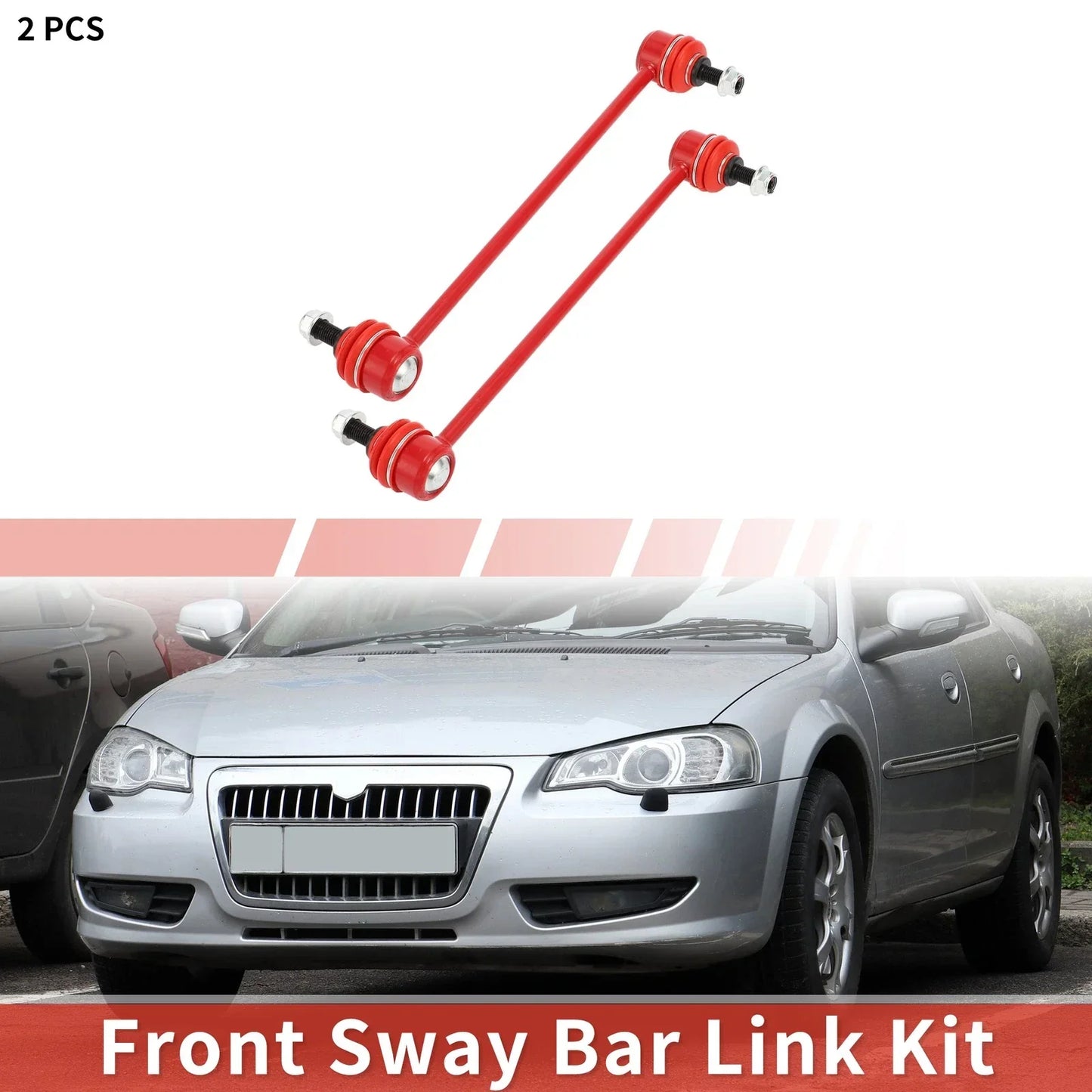 2 x Front Sway Bar Links Stabilizer Kit for Chrysler Sebring (2001-2010)