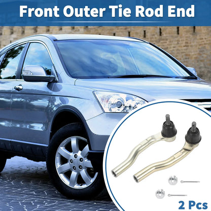 2 x Front Outer Tie Rod Ends for Honda CR-V (2017-2023)
