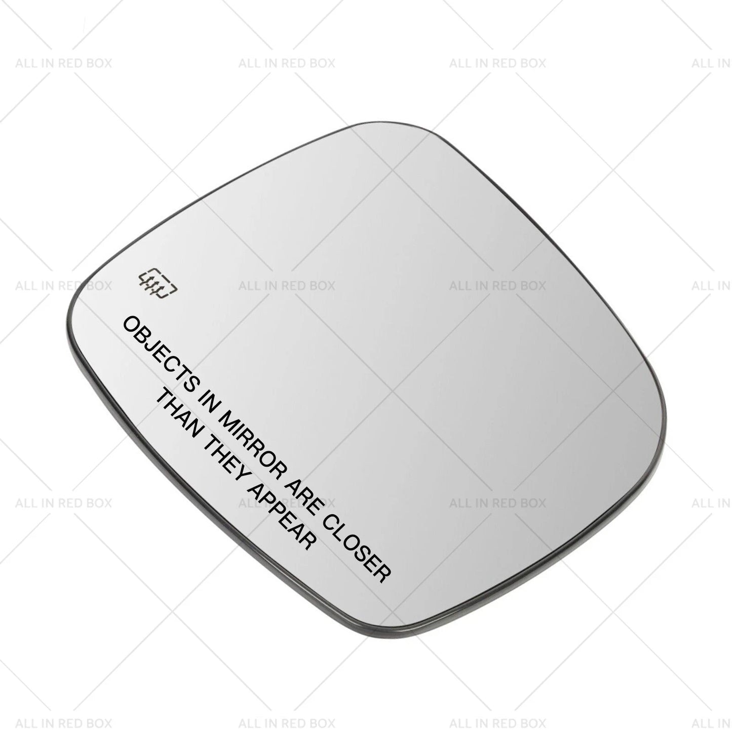 Heated Convex Right Side Mirror Glass for Chrysler Grand Voyager (2008-2015)