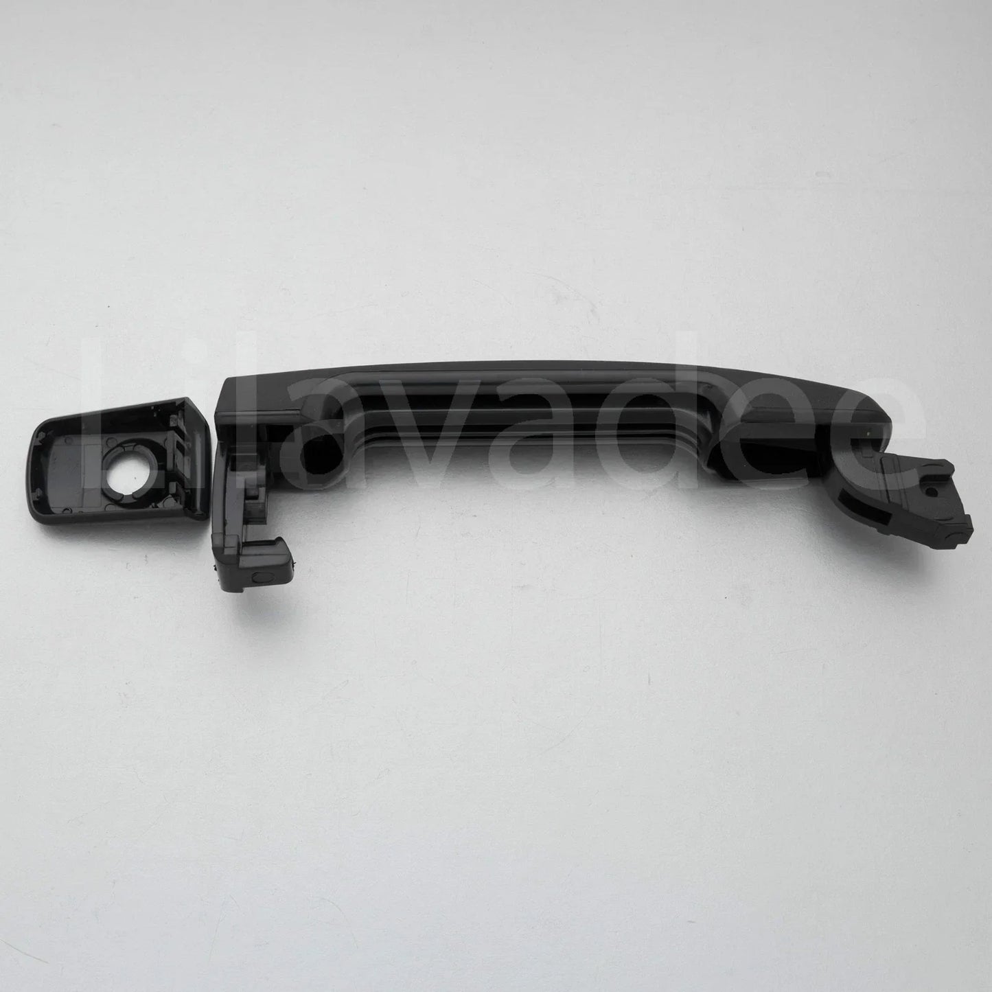 Black Matte Outer Door Handle for Nissan Navara D40 Frontier (2005-2015)