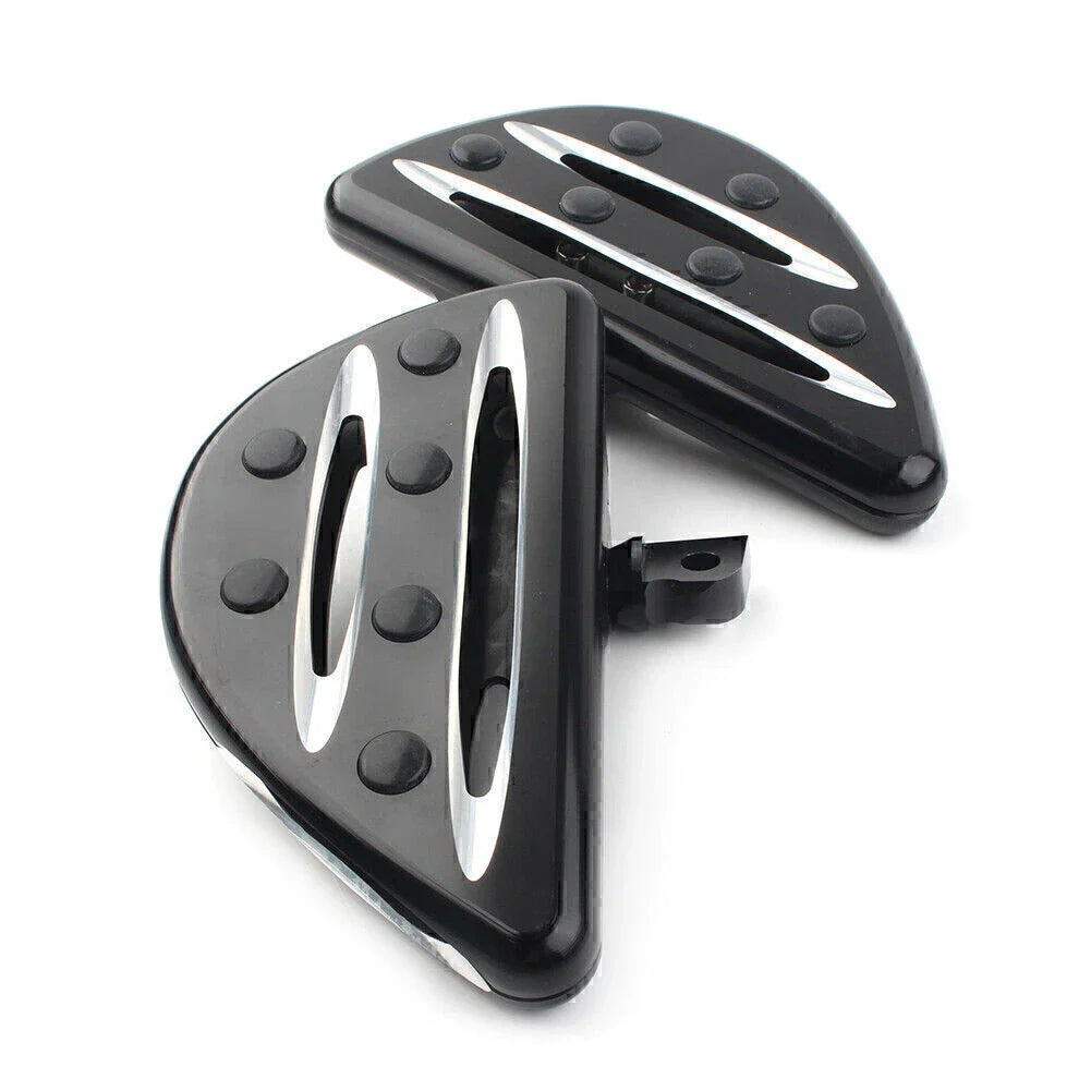 Rear Passenger Floorboards Pegs for Harley Electra Glide Dyna