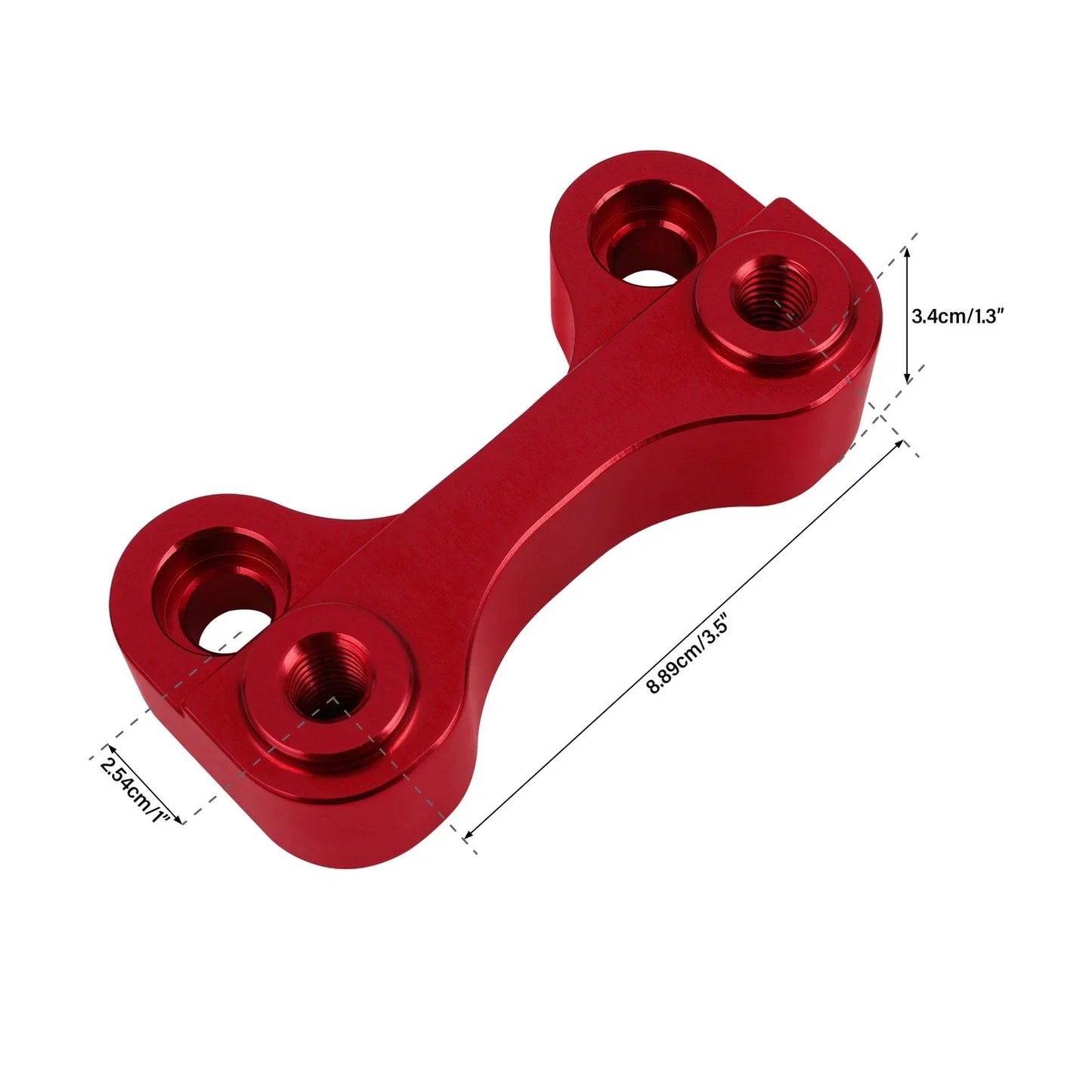1" Handlebar Pull Back Plate for Harley Softail, Dyna Fat Bob (2000-2025)