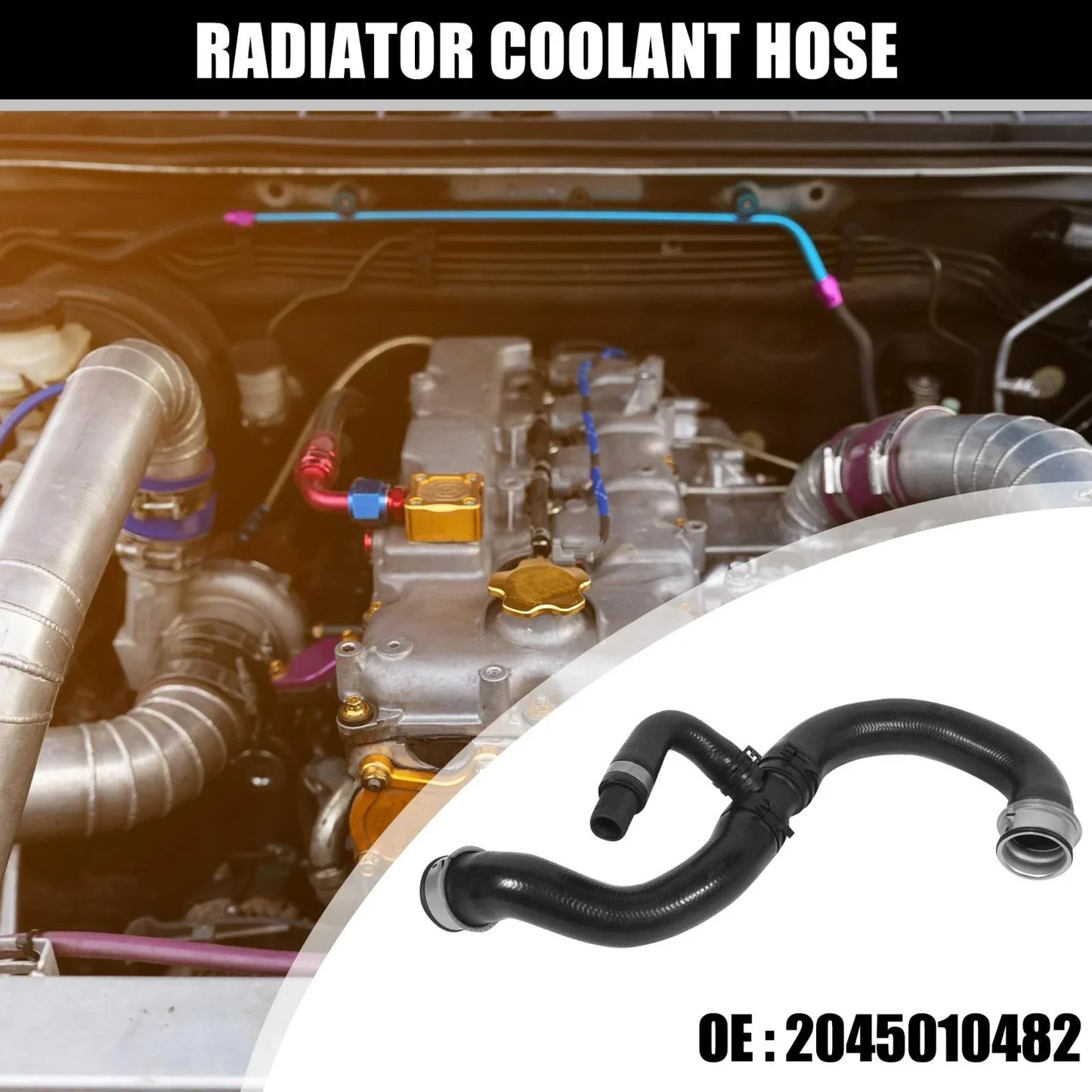 Lower Radiator Coolant Hose for Mercedes-Benz GLK350 (2010-2012)