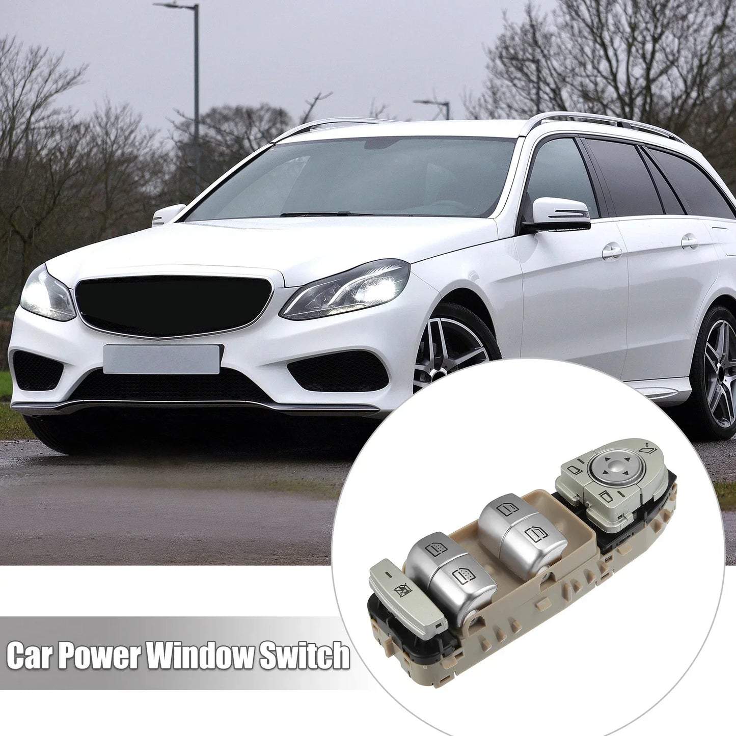 Power Window Switch for Mercedes-Benz W222 S-Class (2013-2017) Beige