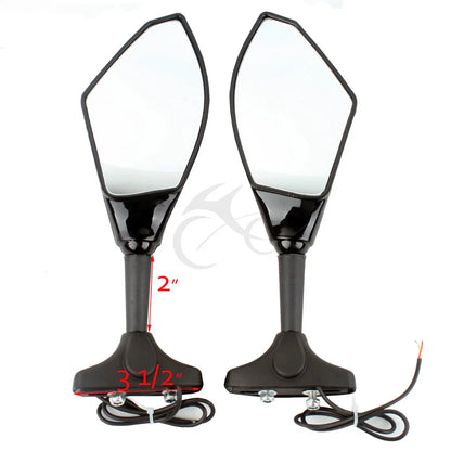 LED Turn Signal Rearview Mirrors for Honda VTR1000F FireStorm VTR1000 VFR800