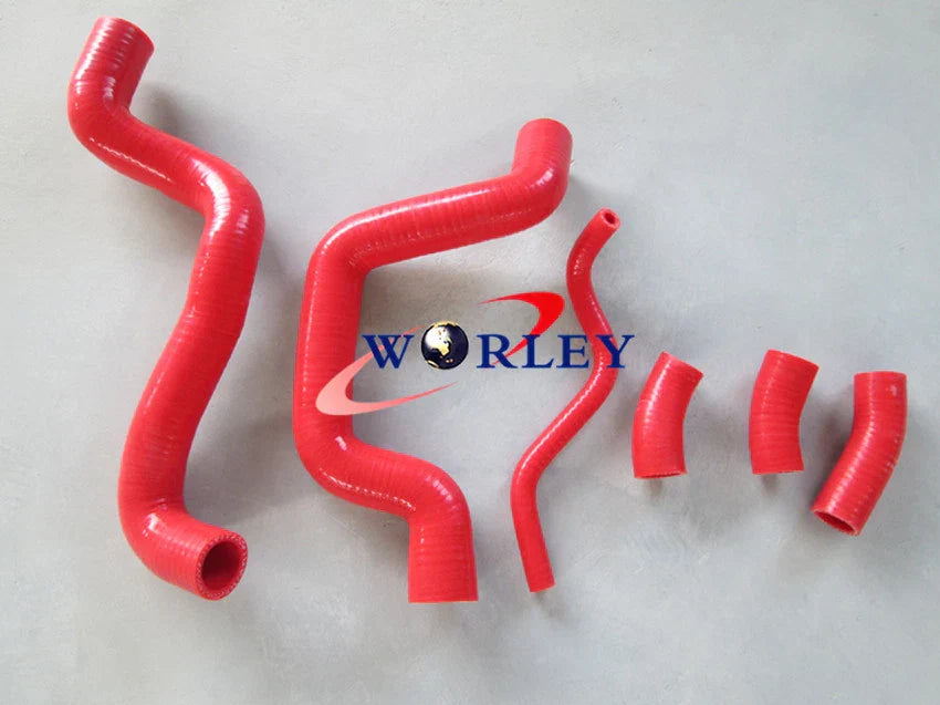 Silicone Radiator Hose Kit for Suzuki SV650 K3 (2003-2023) - Red