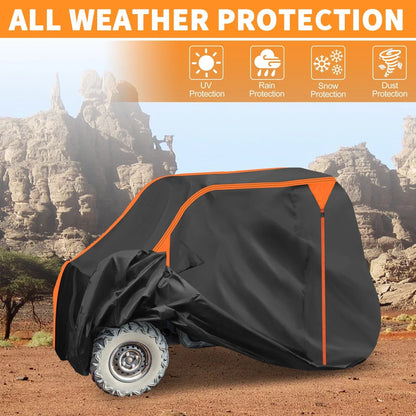 Waterproof UTV Cover for Honda Pioneer 700 (2014-2023) - Black 210D PU