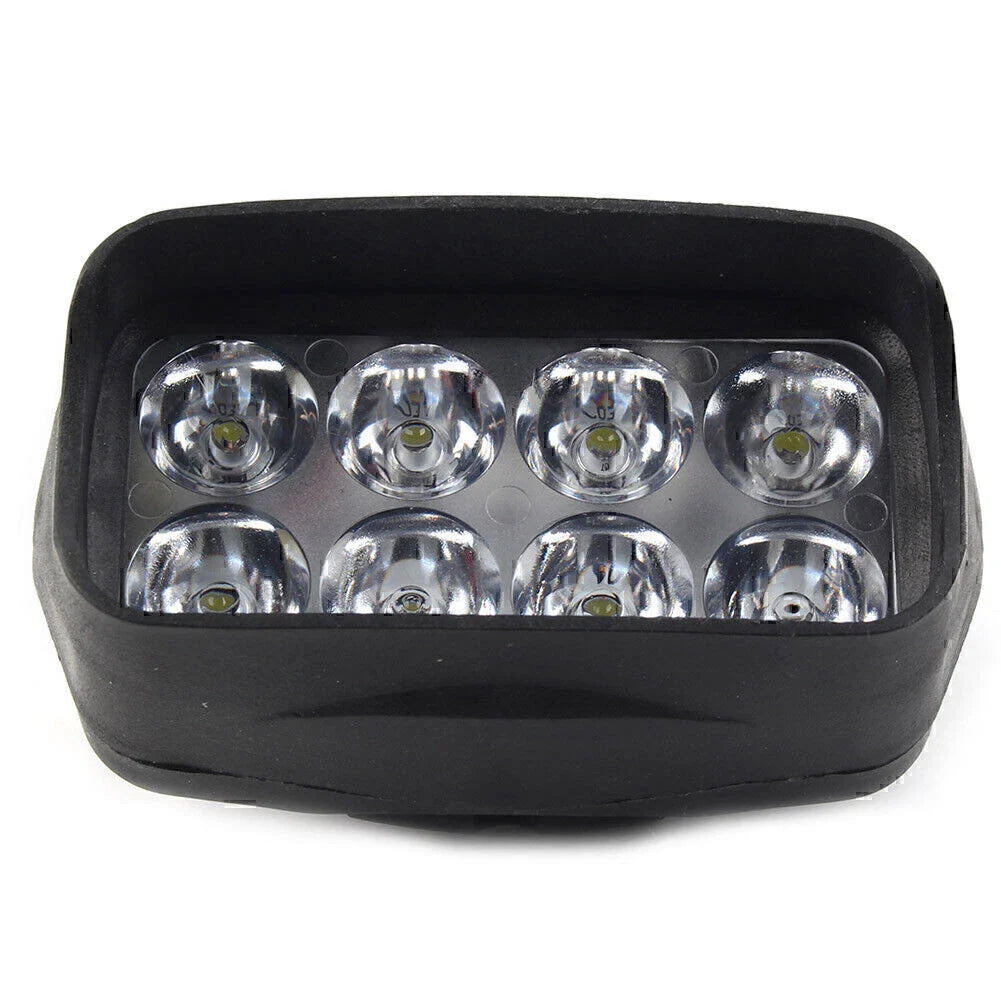 8-LED Motorcycle Headlight Fog Light 12V for UTV ATV