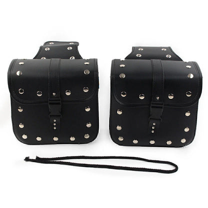 Universal Motorcycle Saddle Bags Side Storage Luggage for Bike