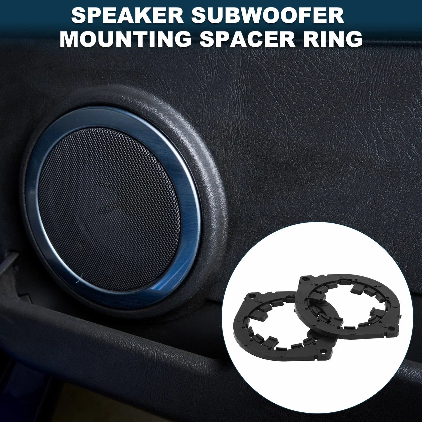 Speaker Spacer Ring Adapter for Honda ABS Midrange Speakers 2 x Pcs