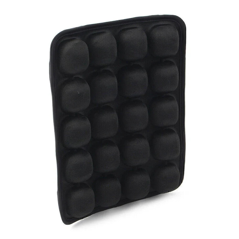 Rear Passenger Air Seat Cushion Pad 9.1''x11.8'' for Motorcycle