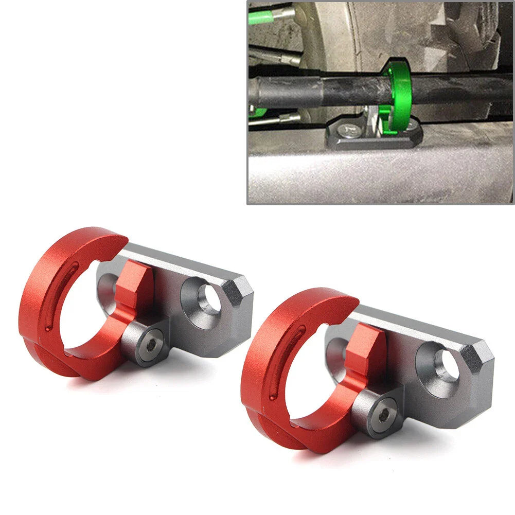 CNC Rear Brake Hose Clamp for Kawasaki KX 85 125 250 (2001-2023)
