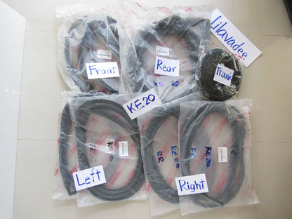 Weatherstrip Rubber Seal Set for Toyota Corolla KE20 4-Door (1970-1979)