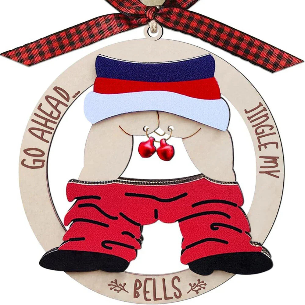 Jingle My Bells Christmas Ornaments for Adults - Funny Gift