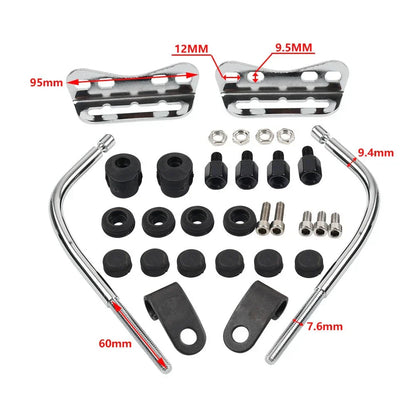 Universal Motorcycle Windshield Deflector for Various Models