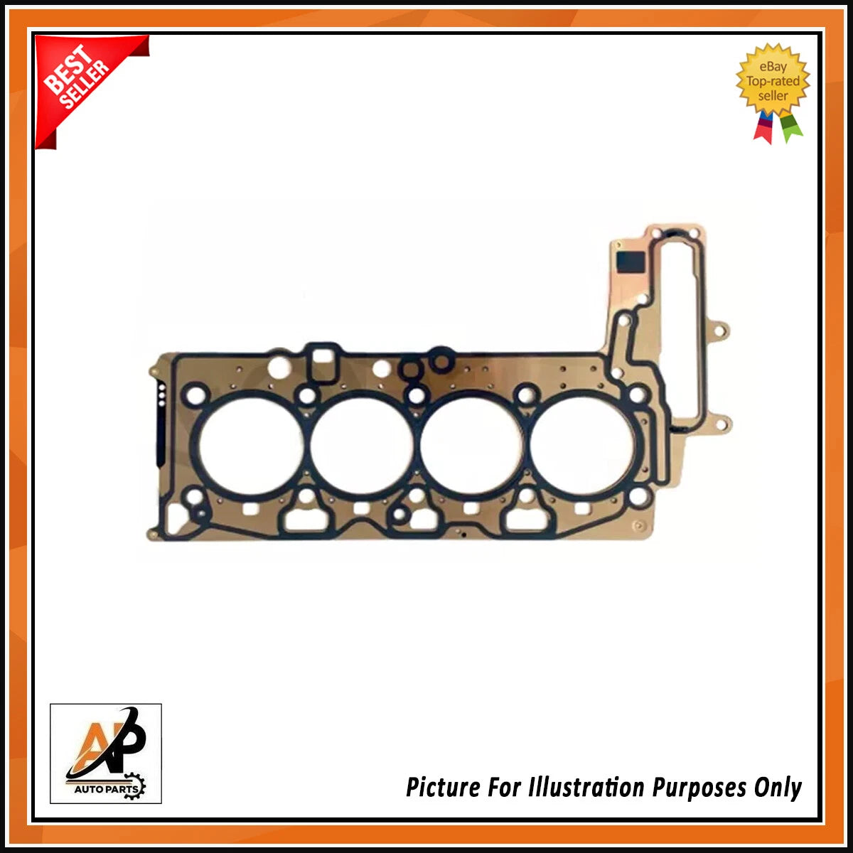 Cylinder Head Gasket Kit with Head Bolts for BMW 5 Series N47 (2005–2015)