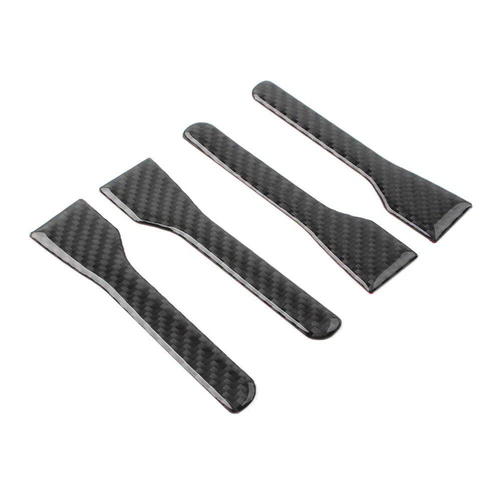 4 x Black Inner Door Handle Cover Trim for Jeep Wrangler (2011-2017)