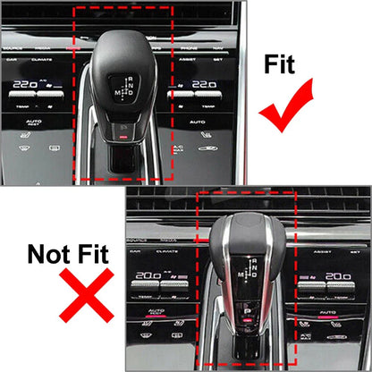 Center Console Gear Shift Knob Cover Trim for Porsche Cayenne (2018-2025)