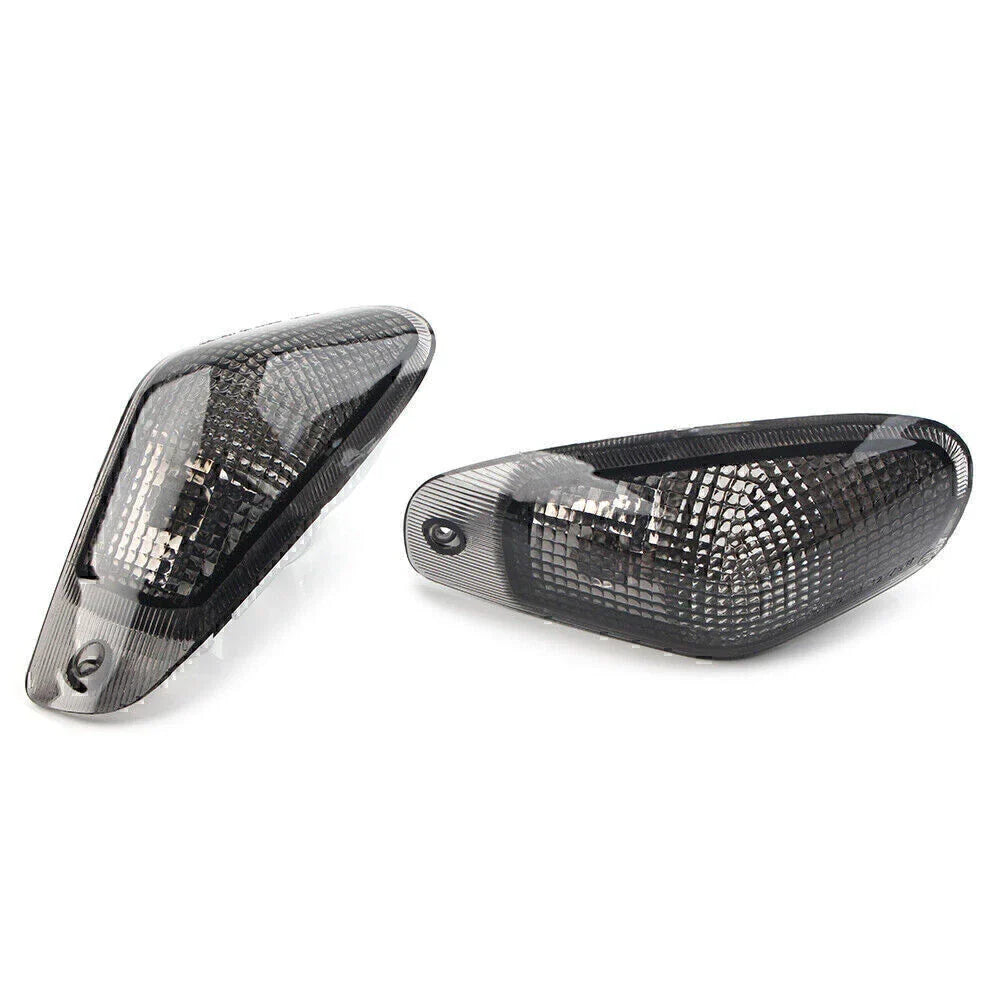 Front Smoke Turn Signal Light Lens for KAWASAKI ZZR600 ZX600E ZZR400 (1994-2004)