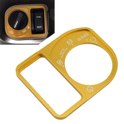 Ignition Lock Switch Cover Trim Gold for Honda PCX160 150 125 ADV150 (2021-2023)