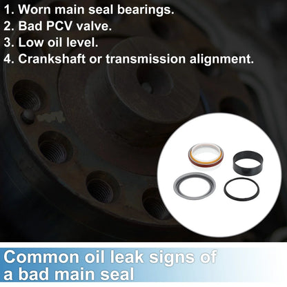 Crankshaft Oil Seal Wear Sleeve Kit for Dodge Ram 5.9L 6.7L 1500 2500 (2002-2023)