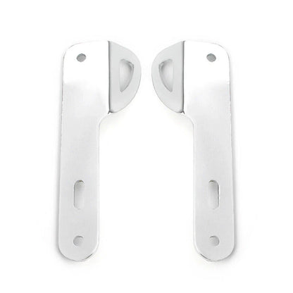 Chrome Trailer Hook Tie-Down Brackets for Harley Touring