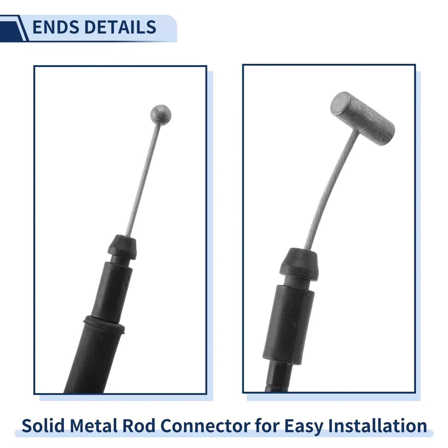 Hood Latch Release Cable for Hyundai Sonata (2001-2005)