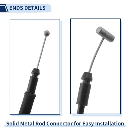 Hood Latch Release Cable for Hyundai Sonata (2001-2005)