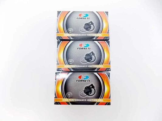 3 x Forseti Ignition Coil Spark Plug Caps for Kawasaki KH500 (1976)