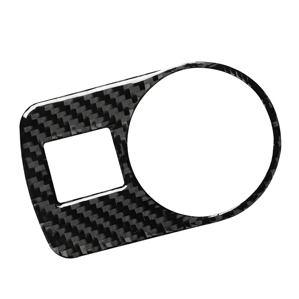 Headlight Switch Panel Cover Trim Carbon Black for Audi TT TTS TTRS (2008-14)