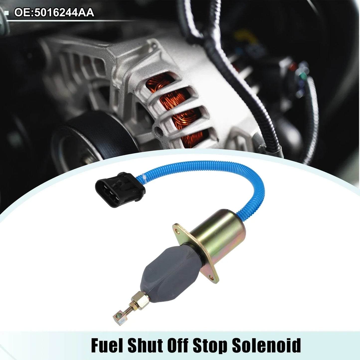Fuel Shut Off Solenoid Valve for Dodge Ram 2500 5.9L (1994-1998)