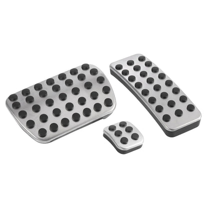 3 x Manual Transmission Brake Gas Pedal Pad Covers for Mercedes-Benz