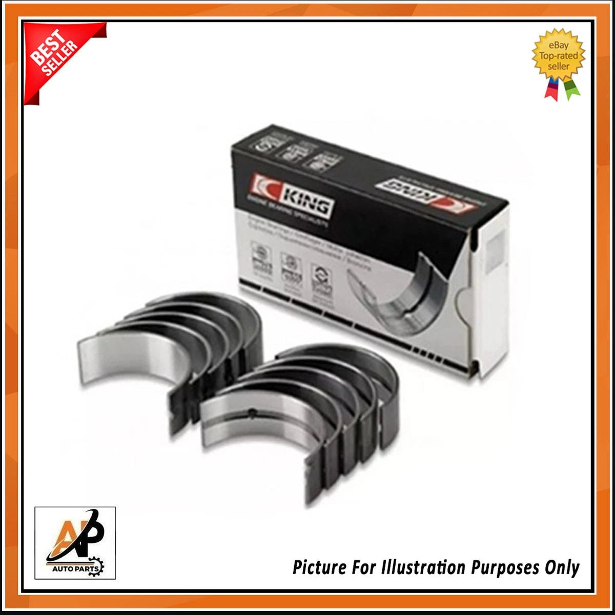 Forged Crankshaft Kit with Main and Big End Bearings for Range Rover (2008–2012)