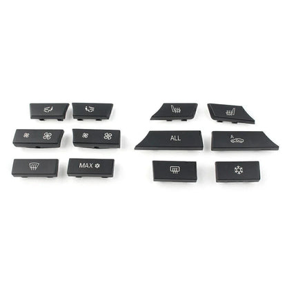 12 Button Key Caps for BMW 5 6 7 Series F01 F12 (2008-2017)