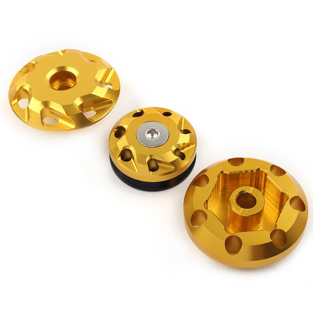 Frame Hole Covers  Fairing Bolts Caps Gold for Kawasaki NINJA1000 Z1000 (2011-2016)
