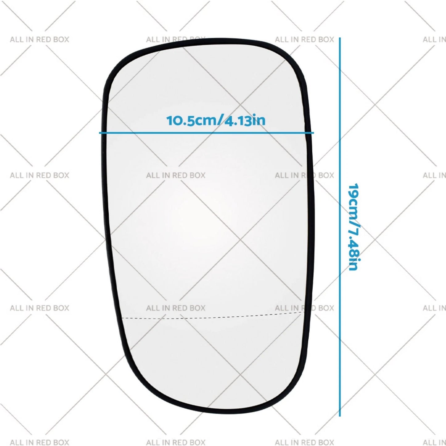 Heated Mirror Glass Pair for Saab 9-5, 9-3 (2003 - Present)