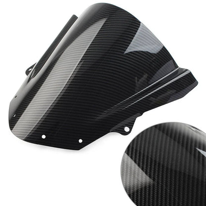 Windshield ABS for Kawasaki ZX6R 636, ZX10R Carbon Fiber Black (2009-2022)