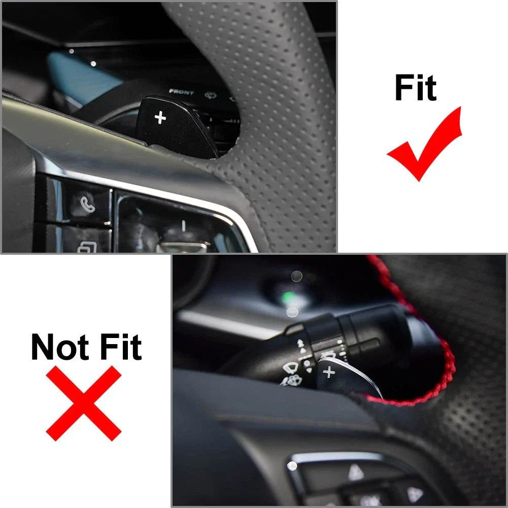 Blue Steering Wheel Shifter Paddle Extensions for MG5 MG7 (2023-2025)