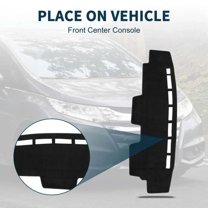 Dashboard Cover Mat for Honda N-Van JJ1 JJ2 (All Years) - Black Protector Pad