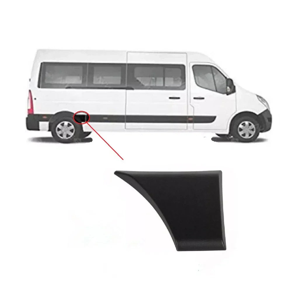 Rear Right Side Panel Moulding Strip for Renault Master MK3, Movano (2003-2010)