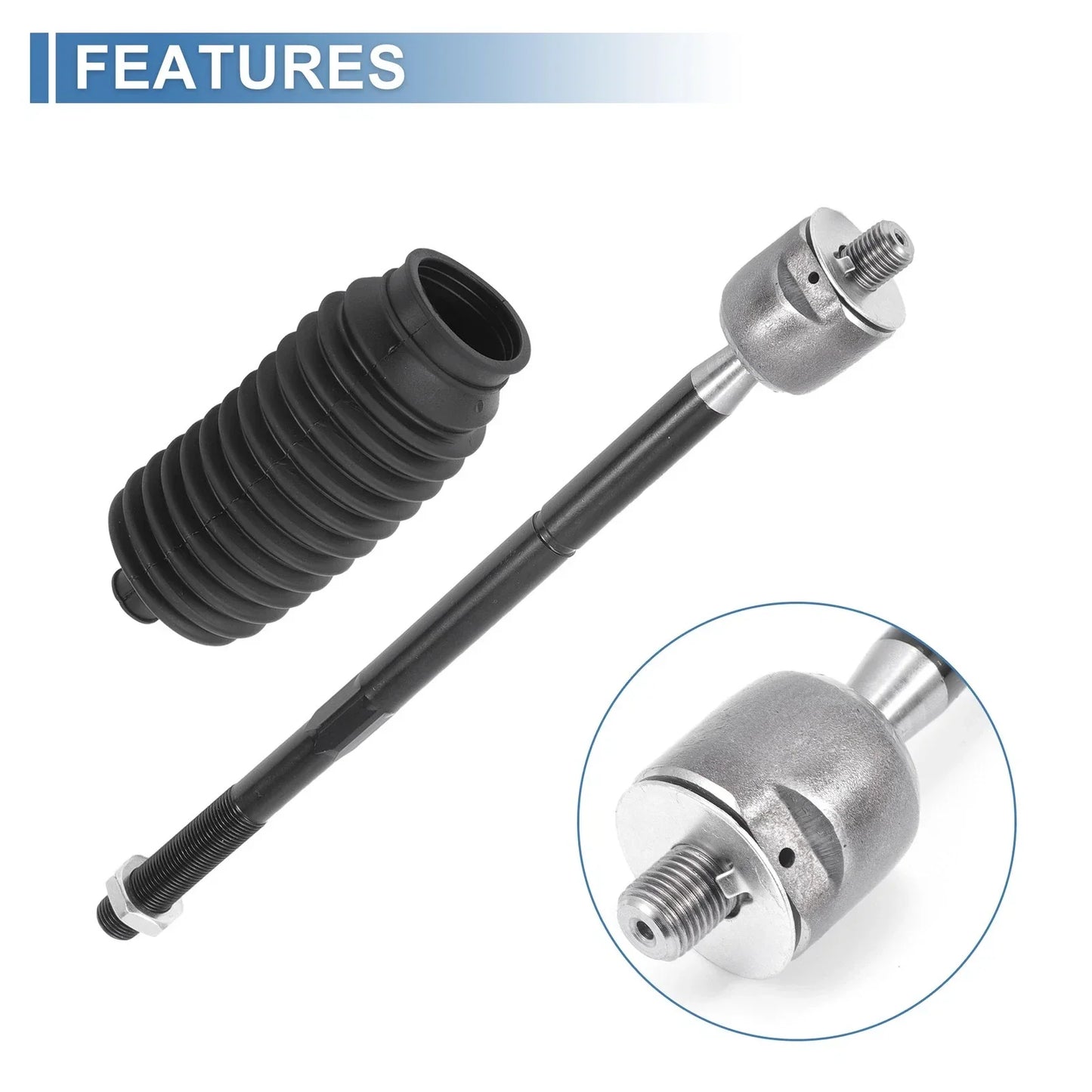 4pcs Front Inner Tie Rod End Links for Chrysler 300 (2011-2014)