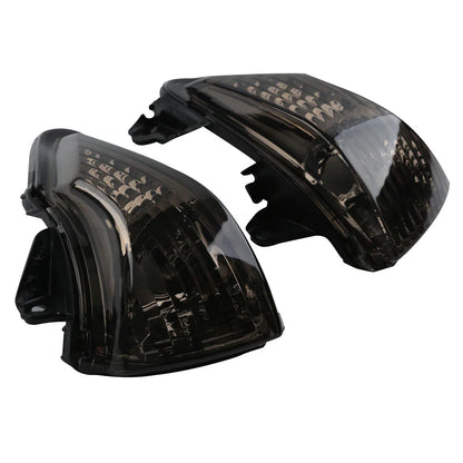 Black Front Turn Signal Lights for Kawasaki ER-6N ER6F ER6R (2009-2011)