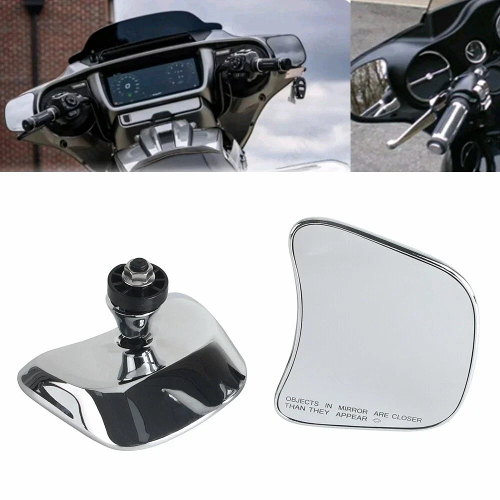 Chrome Rearview Mirrors for Harley CVO Street Glide (2023)