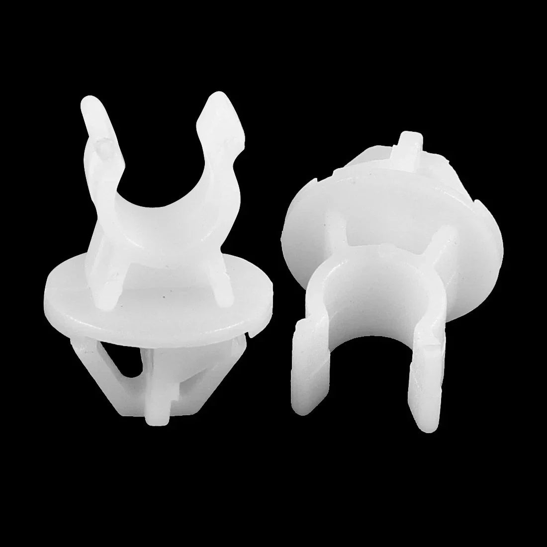 30 x White Plastic Car Hood Bonnet Prop Rod Clip Supports for Honda