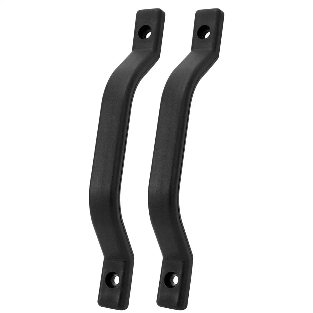 RV Grab Handles Black Plastic for Campers (No Year Specified)