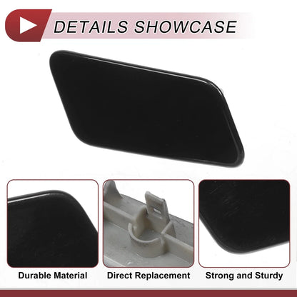 Front Right Washer Nozzle Cover for Lexus LX570 (2016-2021) - Black 1 x Cap
