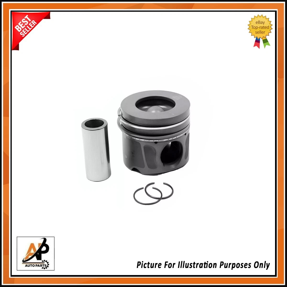 Engine Piston with Rings Replacement for Land Rover 5.0 Petrol 508PS (0.50)